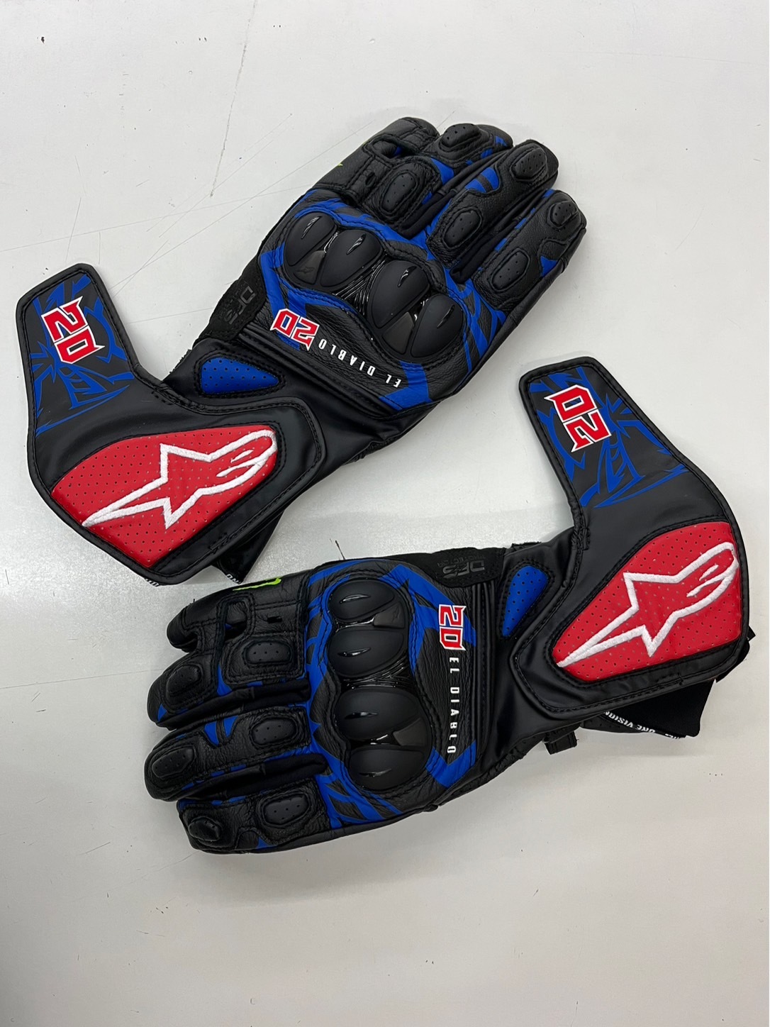 ALPINESTARS FQ20 SP-8 V3 MONSTER GLOVES 皮手套