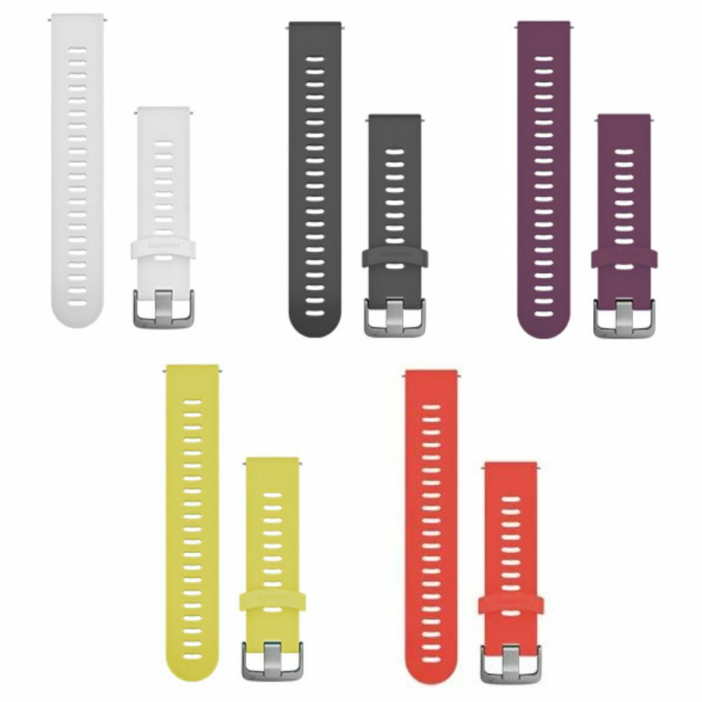 【GARMIN】Quick Release (20mm) 矽膠錶帶