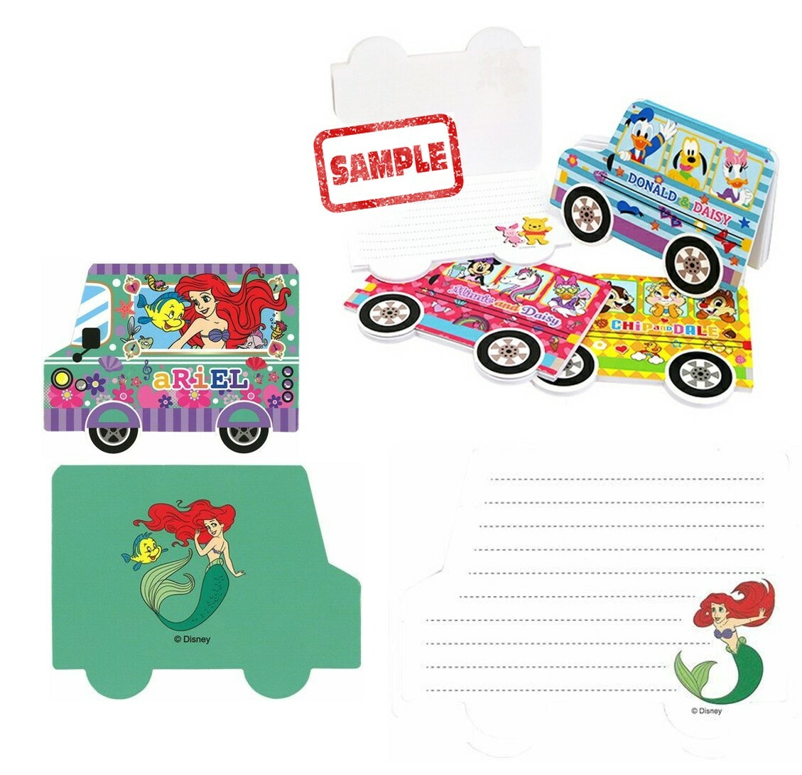 迪士尼公主 記事簿 備忘錄-美人魚(日本直送)