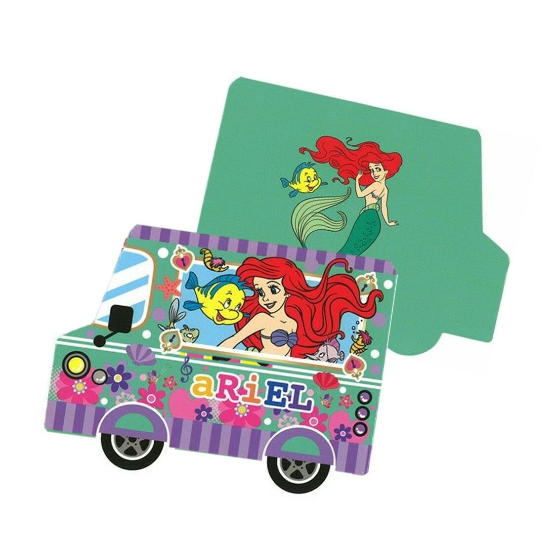 迪士尼公主 記事簿 備忘錄-美人魚(日本直送)