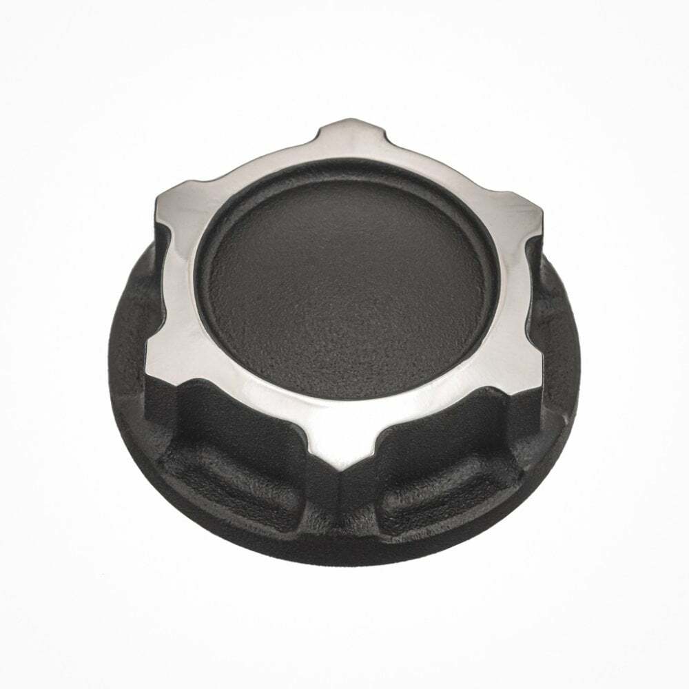 Motone 氣冷凱旋專用 上三角台 軸心 螺帽 - 黑銀