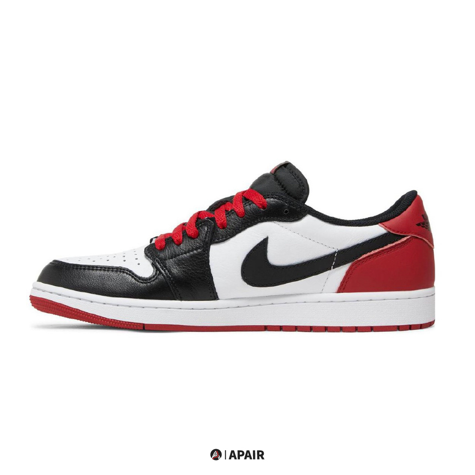 【APAIR】預購 Nike Air Jordan 1 Low OG Black Toe 白紅 黑腳趾 CZ0790-106