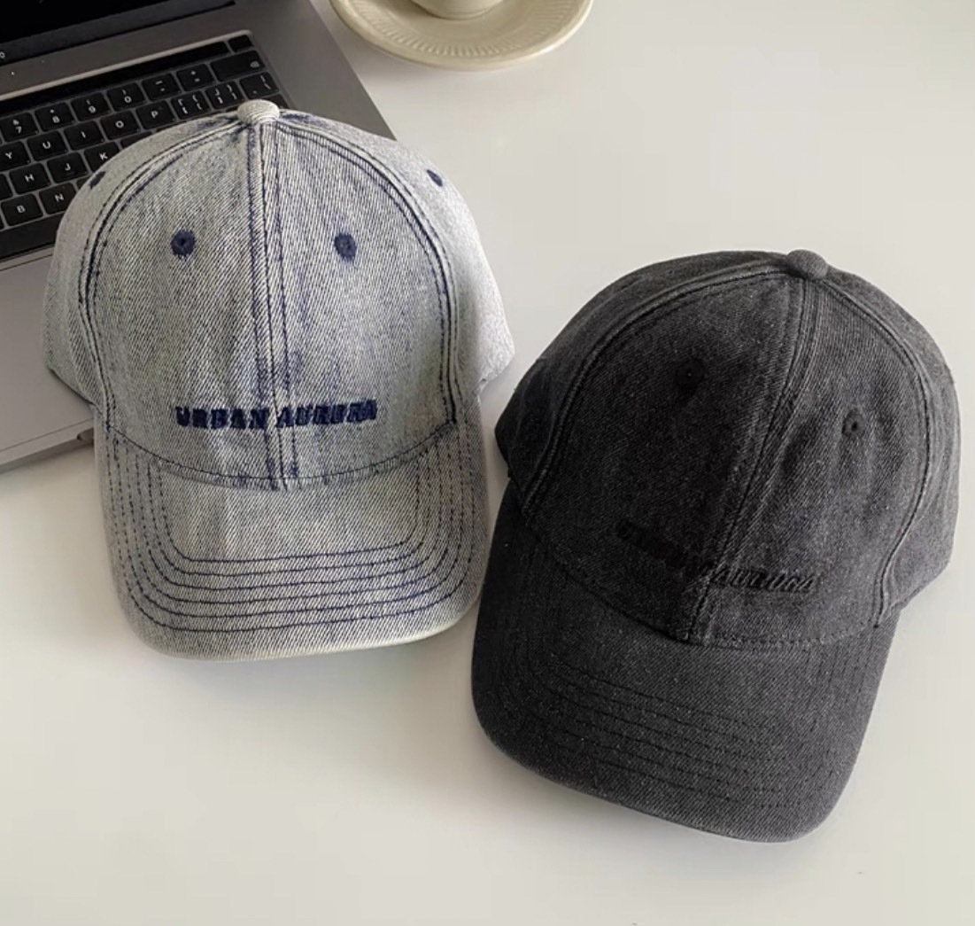 牛仔刷舊老帽/三色