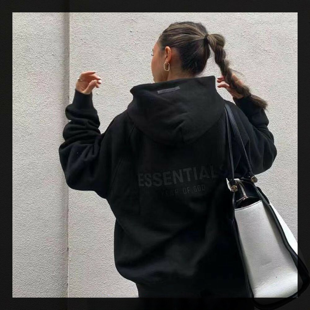 FOG帽T 21S FOG FEAR OF GOD ESSENTIAL FOG背後帽T 連帽上衣