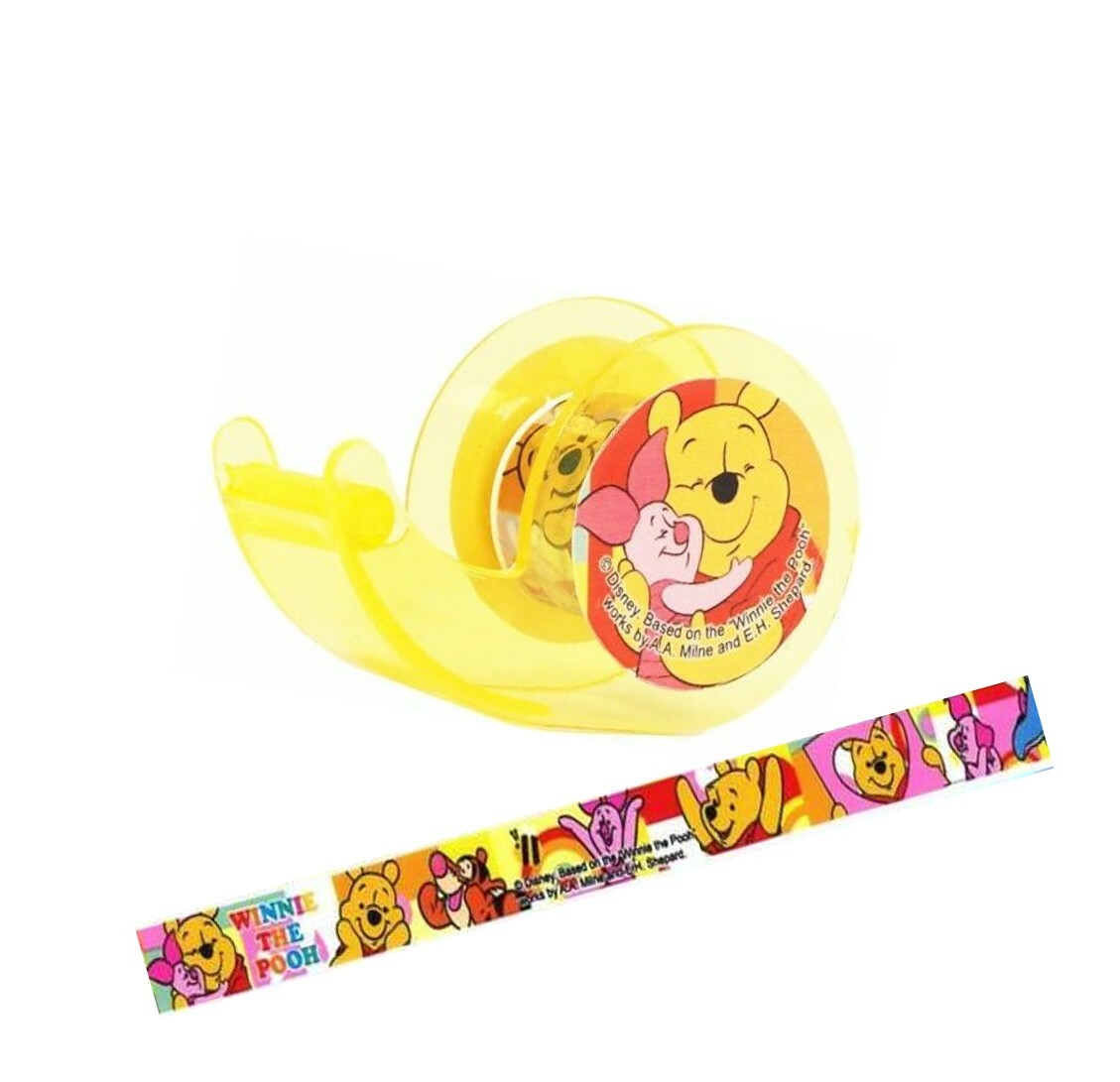 迪士尼小熊維尼- 膠紙連膠紙座