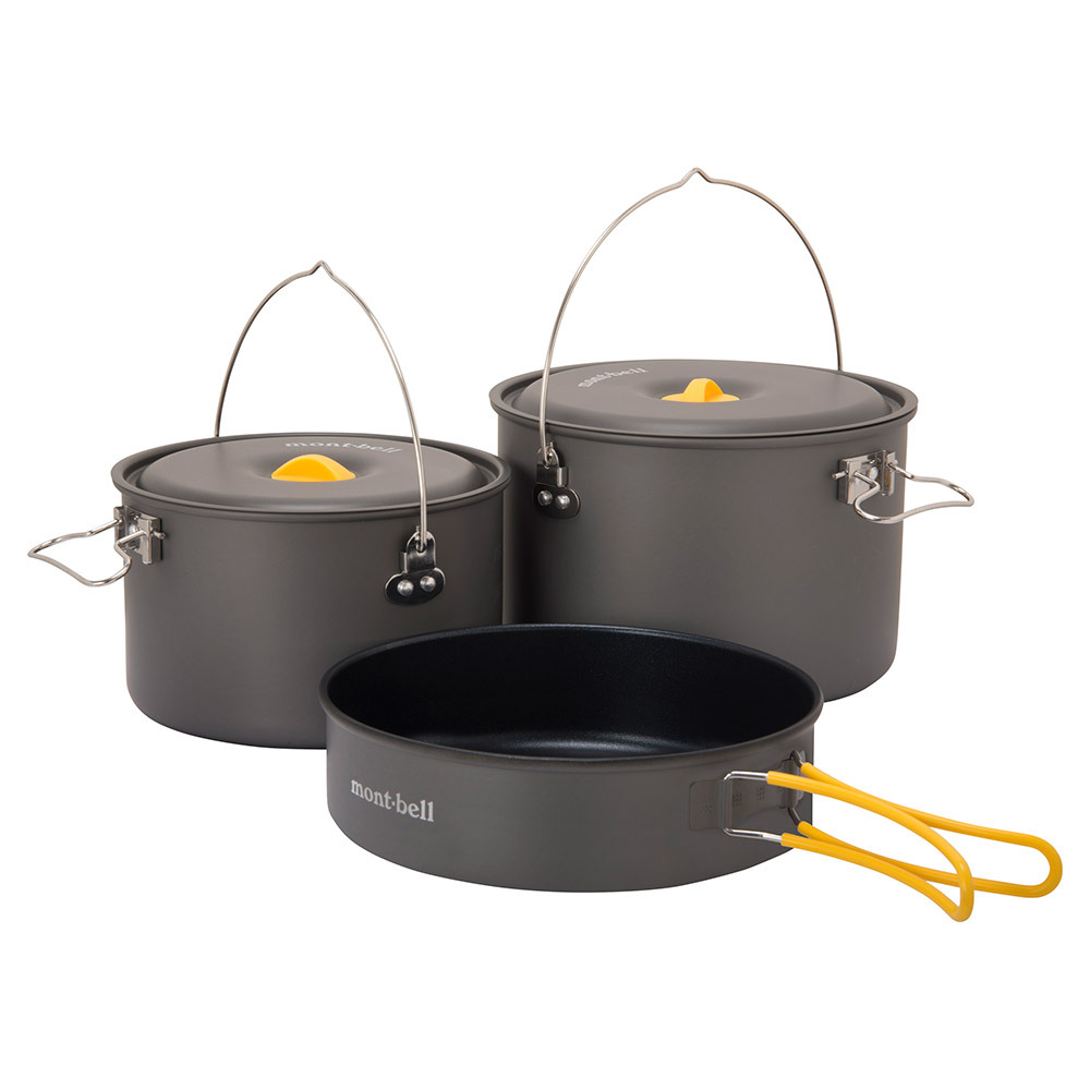 Montbell Alpine Cooker 18+20 Pan Set 易潔煎Pan套鍋 1124910