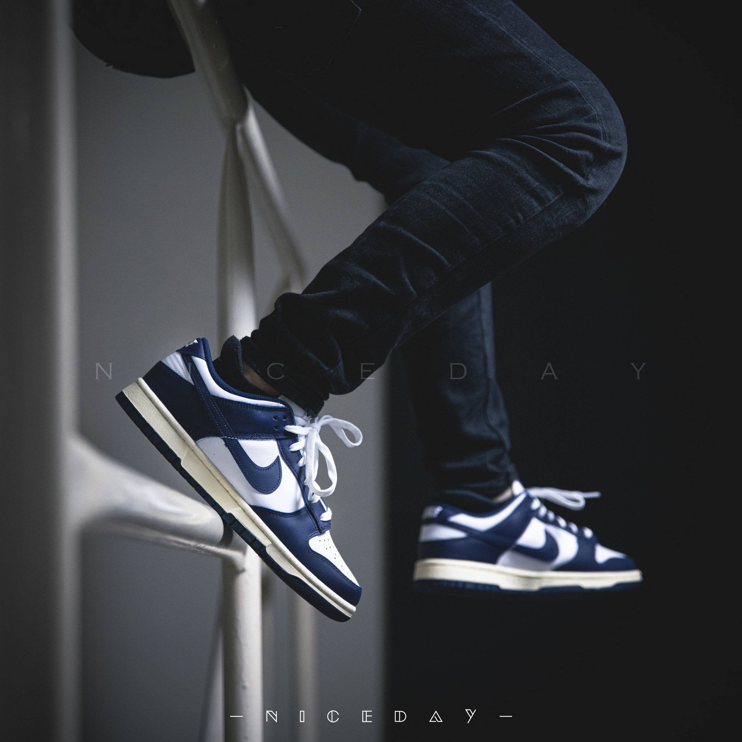 NiceDay 代購Nike Dunk Low Vintage Navy 復古海軍藍DD1503-115