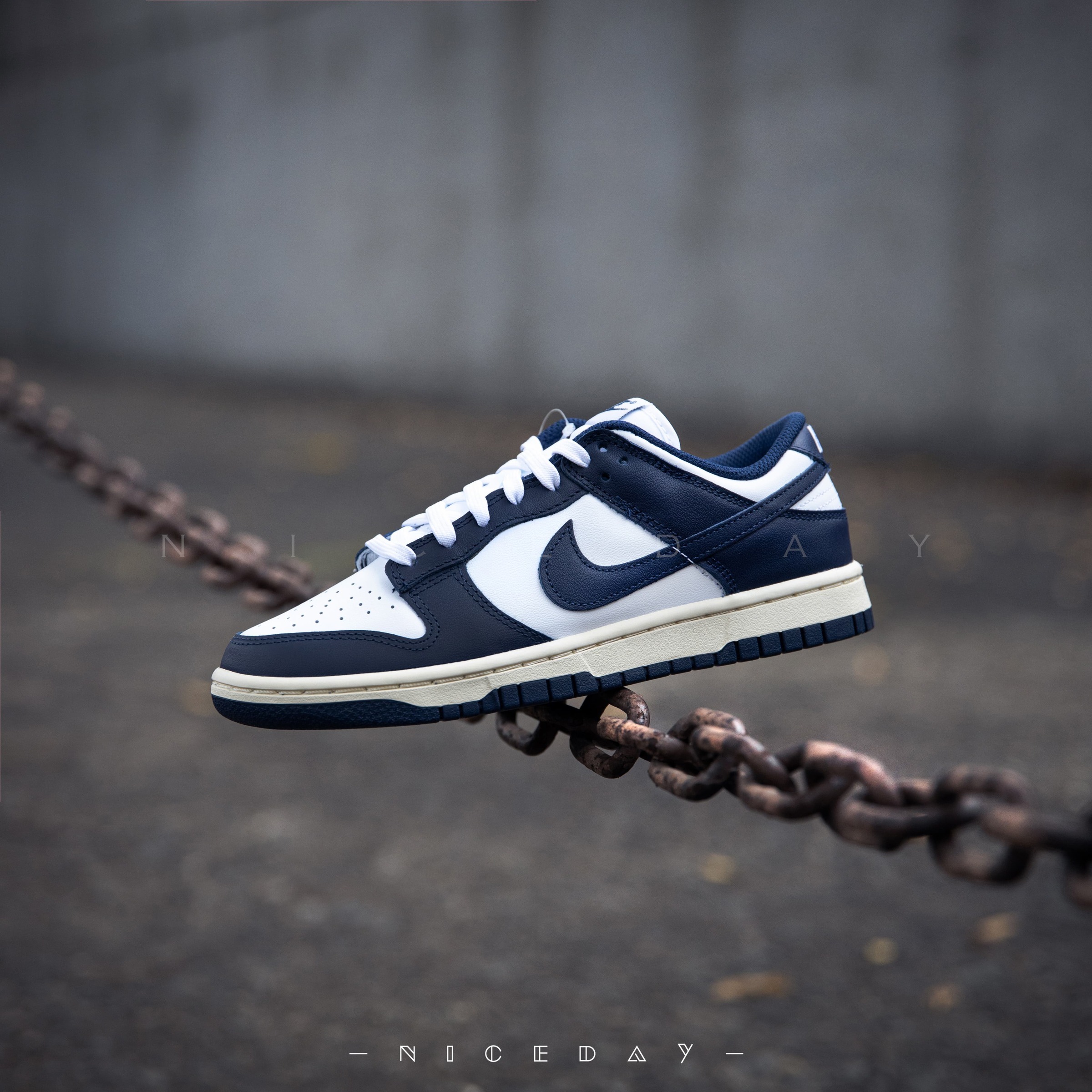 NiceDay 代購Nike Dunk Low Vintage Navy 復古海軍藍DD1503-115