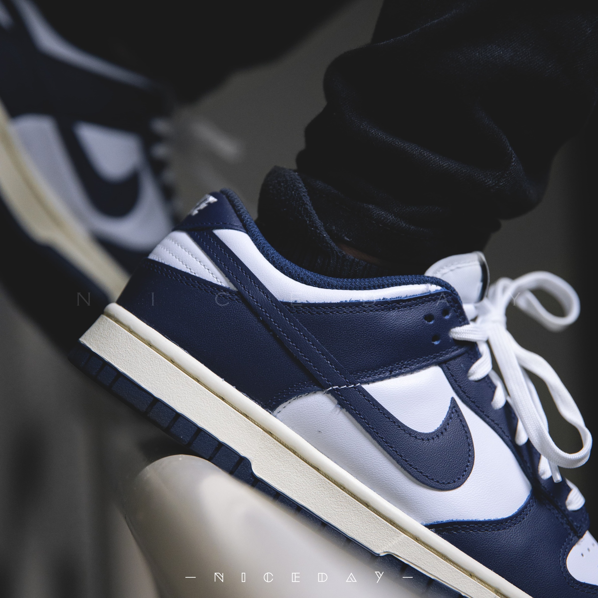 NiceDay 代購Nike Dunk Low Vintage Navy 復古海軍藍DD1503-115