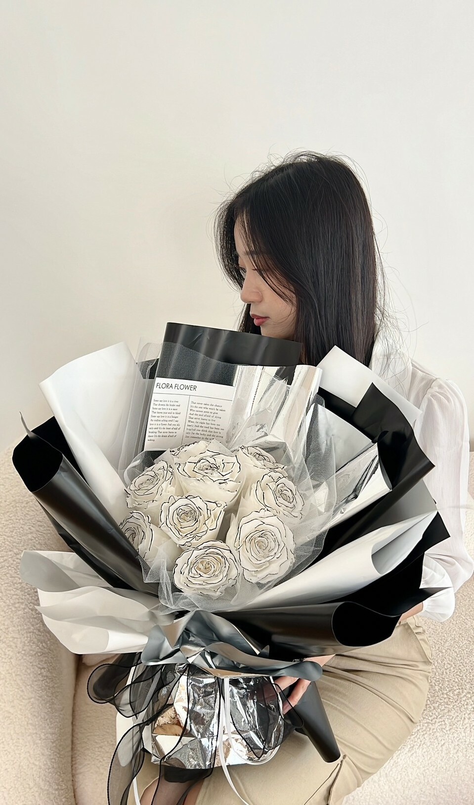 永生玫瑰花束- 與花訴說,關於你