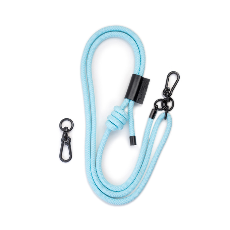 冰塊藍 專業型 7MM 手機/相機 掛繩背帶 (含墊片)