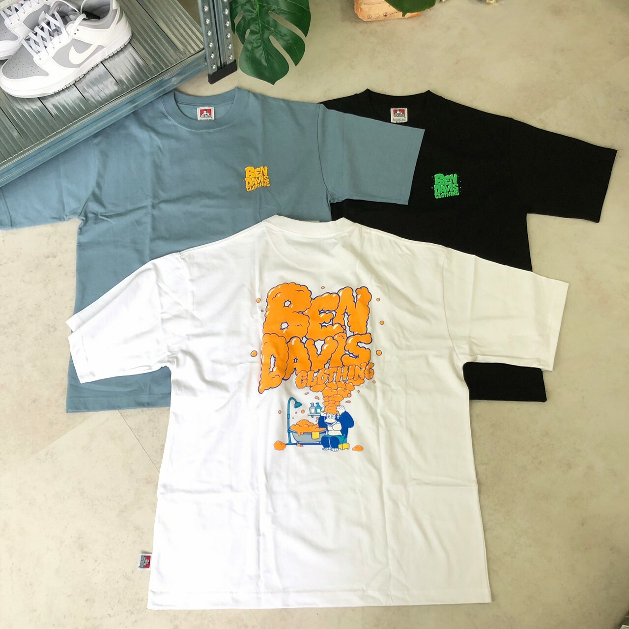 Ben Davis 猿人沐浴洗髮泡泡短Tee C-23580047