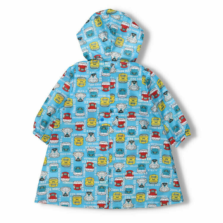 Hungry Heart JR 新幹線列車雨衣 - 藍色