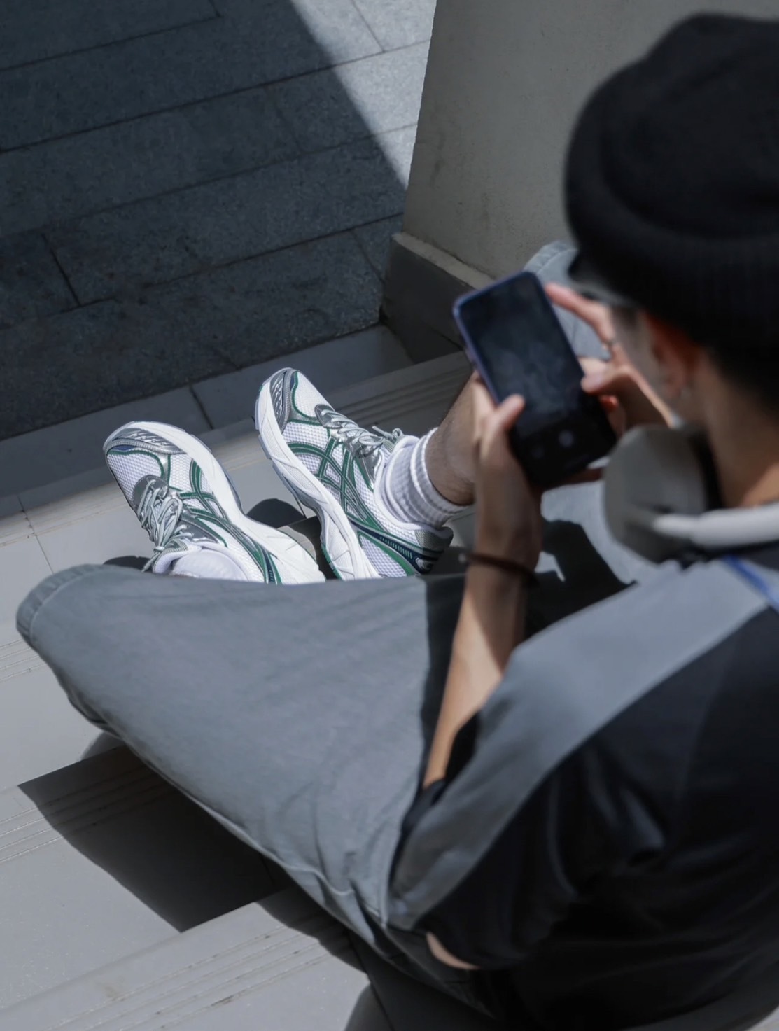 【代購】Asics 銀綠色千禧復古跑鞋 GT-2160 1203A275-103