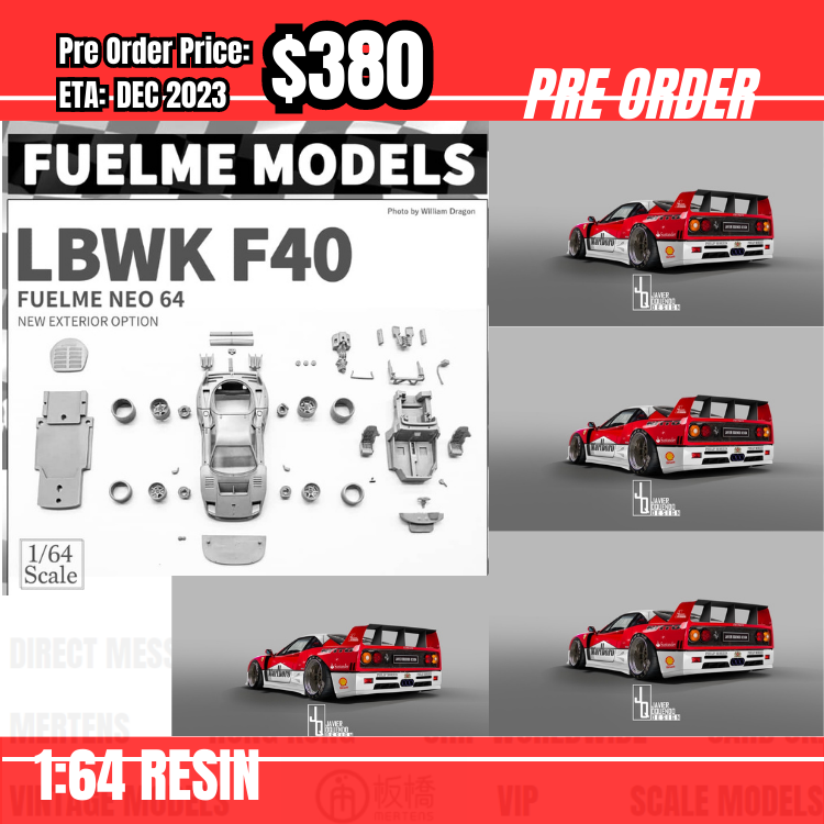 PO-$380 * Fuelme * 1:64 LB F40 Marlboro [25/07]