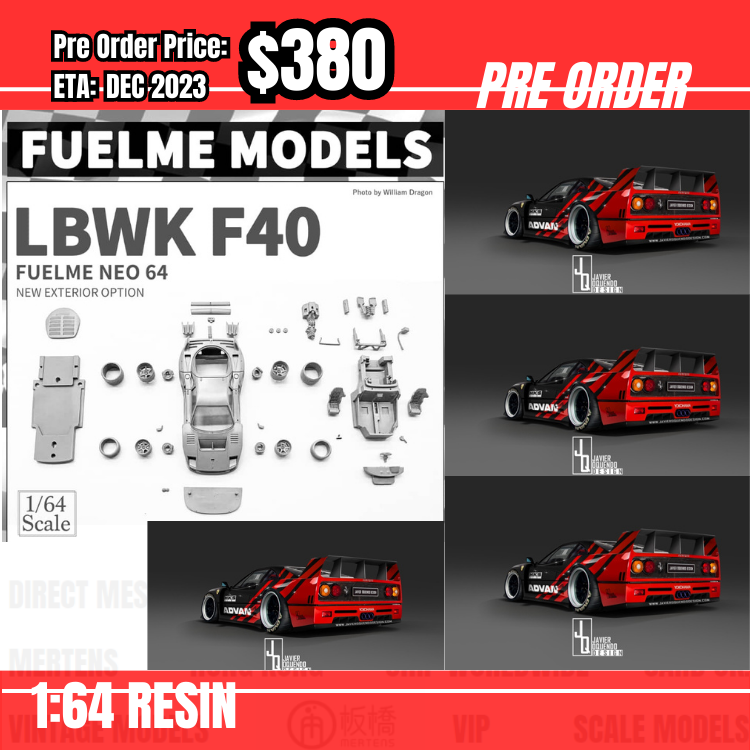 PO-$380 * Fuelme * 1:64 LB F40 Advan [25/07]