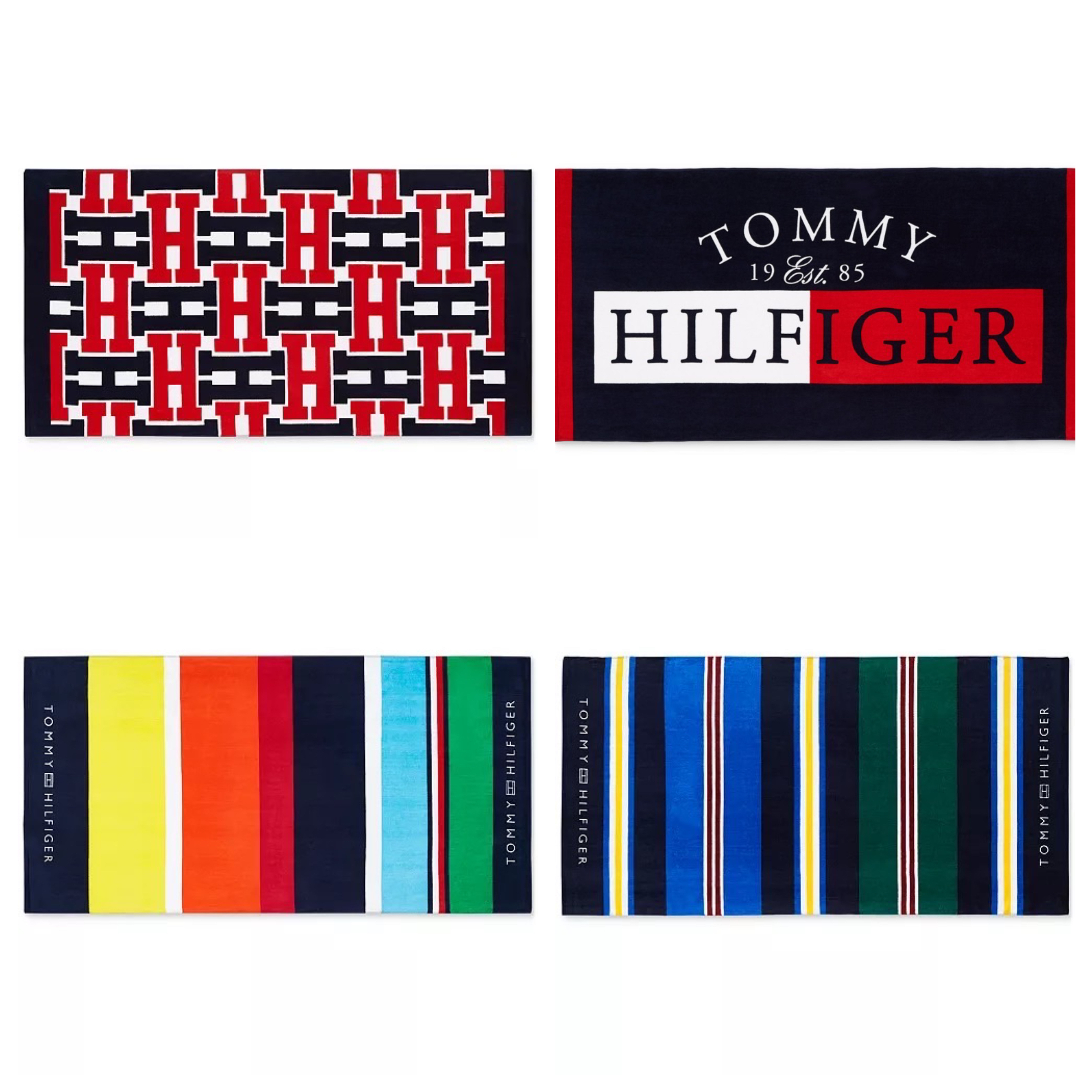 Tommy Hilfiger 海灘浴巾 毛巾 浴巾