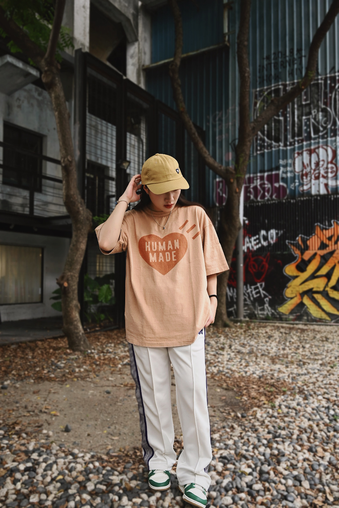 <快速出貨>HUMAN MADE 經典大愛心 短袖 泰奶