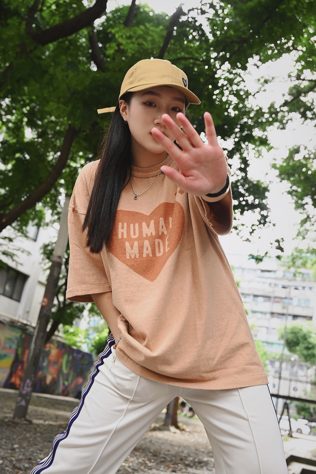 <快速出貨>HUMAN MADE 經典大愛心 短袖 泰奶