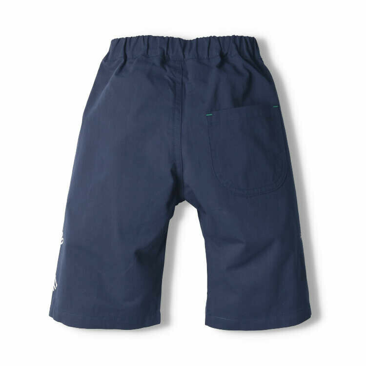 Hungry Heart 近鐵火車印花七分褲 - 藍色