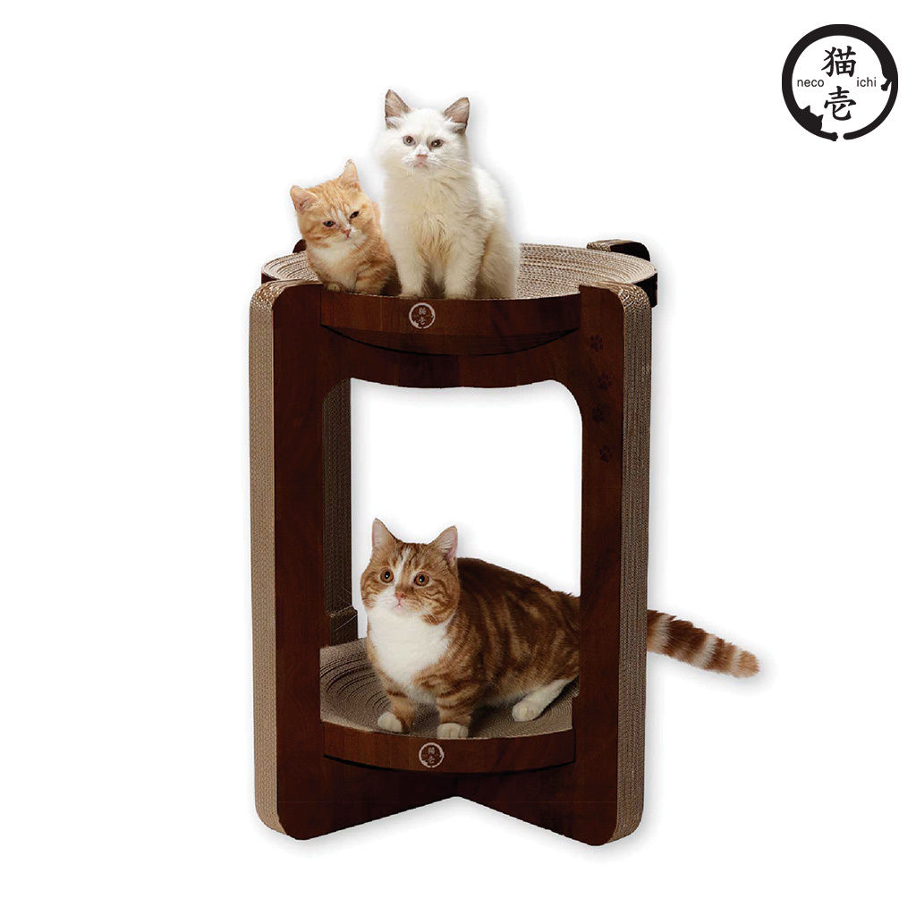 貓壹 抓抓塔 櫻桃木色