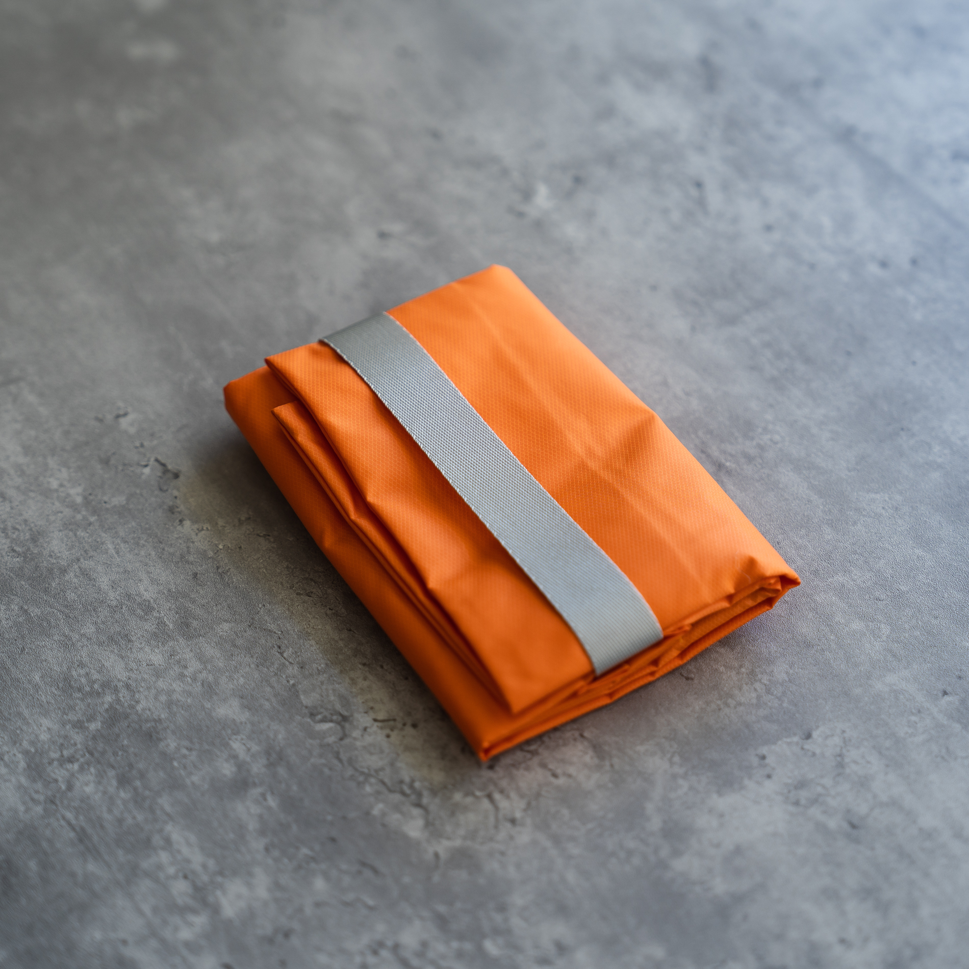 吾家手作兩用袋 - 橙色 (灰帶)