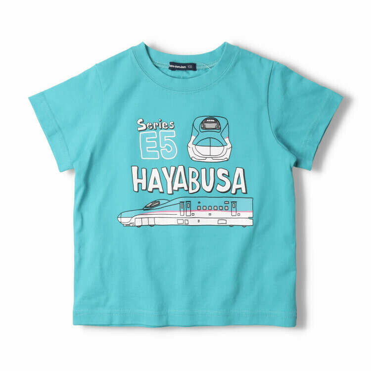 Moujonjon 新幹線列車印花短袖 Tee