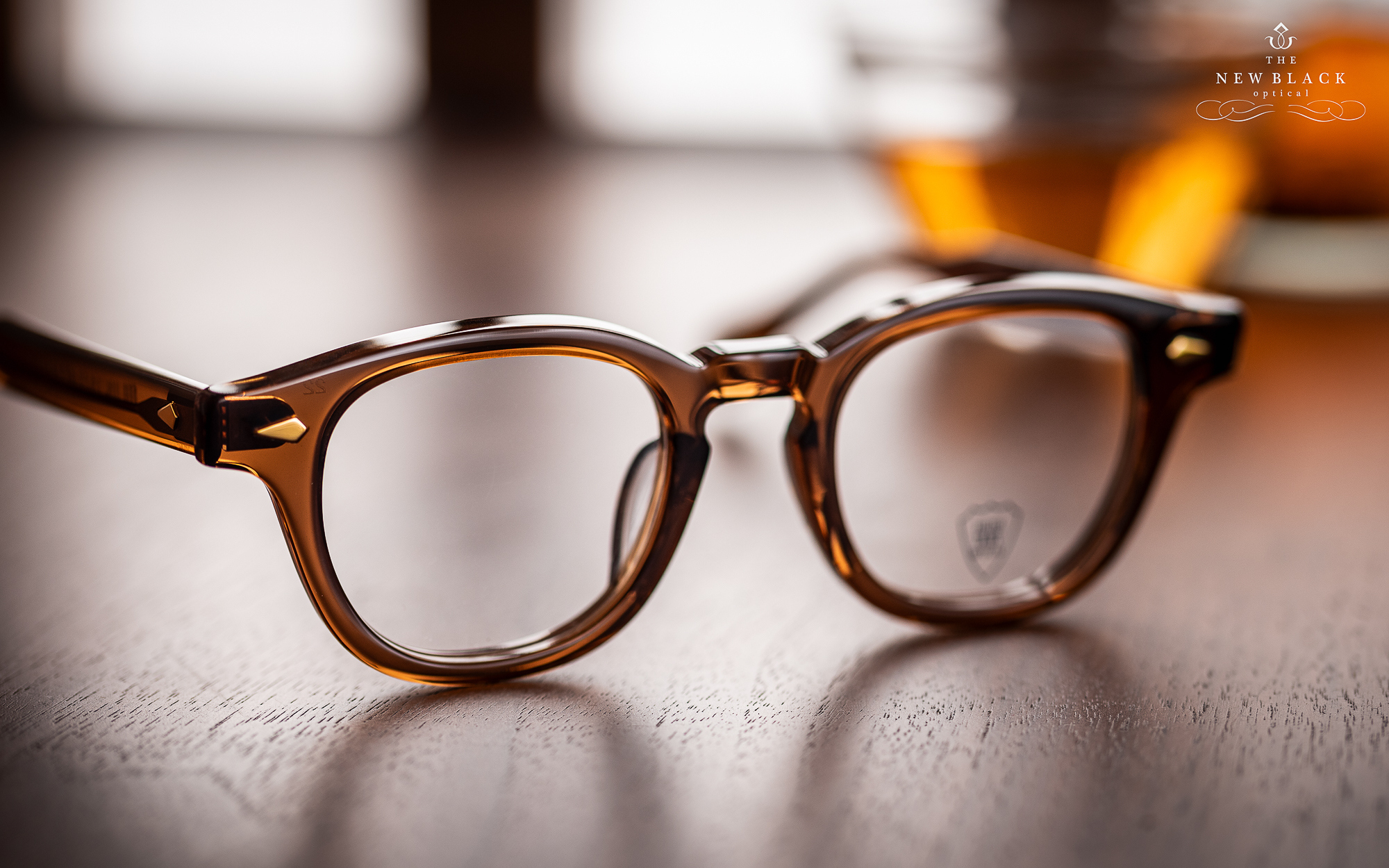 獨家限定年度限定Julius Tart Optical AR/ Gold Series「 茶.金