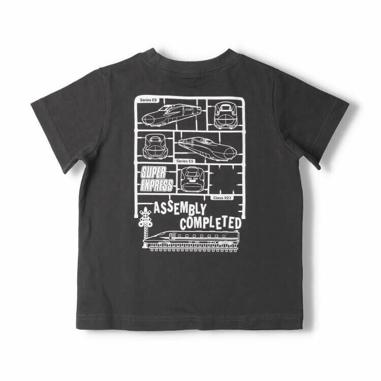 Moujonjon 新幹線火車塑料模型印花 Tee