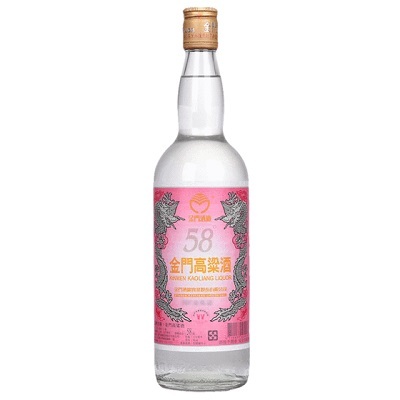 金門高粱 58度紅標