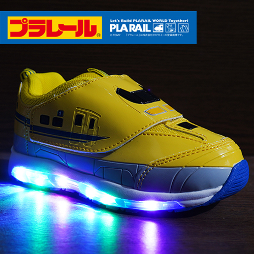 Plarail 新幹線閃燈運動鞋- Dr Yellow