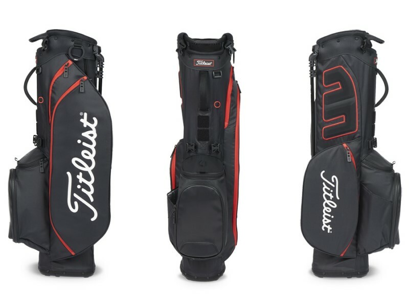 Titleist Players 4 超輕量腳架袋 【紅/紅/黑  #TB23SX4A-006】