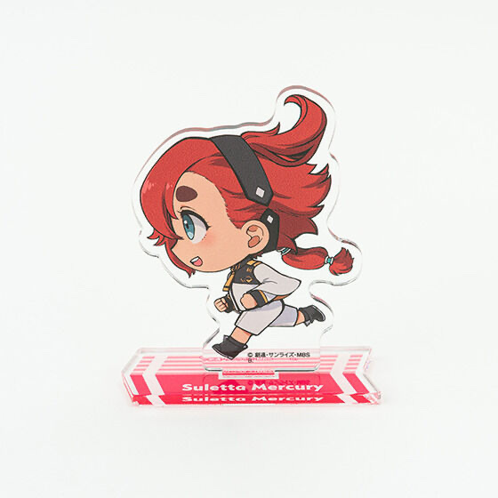 242254 Pbandai 預訂2026/2月 機動戦士ガンダム 水星の魔女 走るデフォルメシリーズ アクリルスタンド 立牌