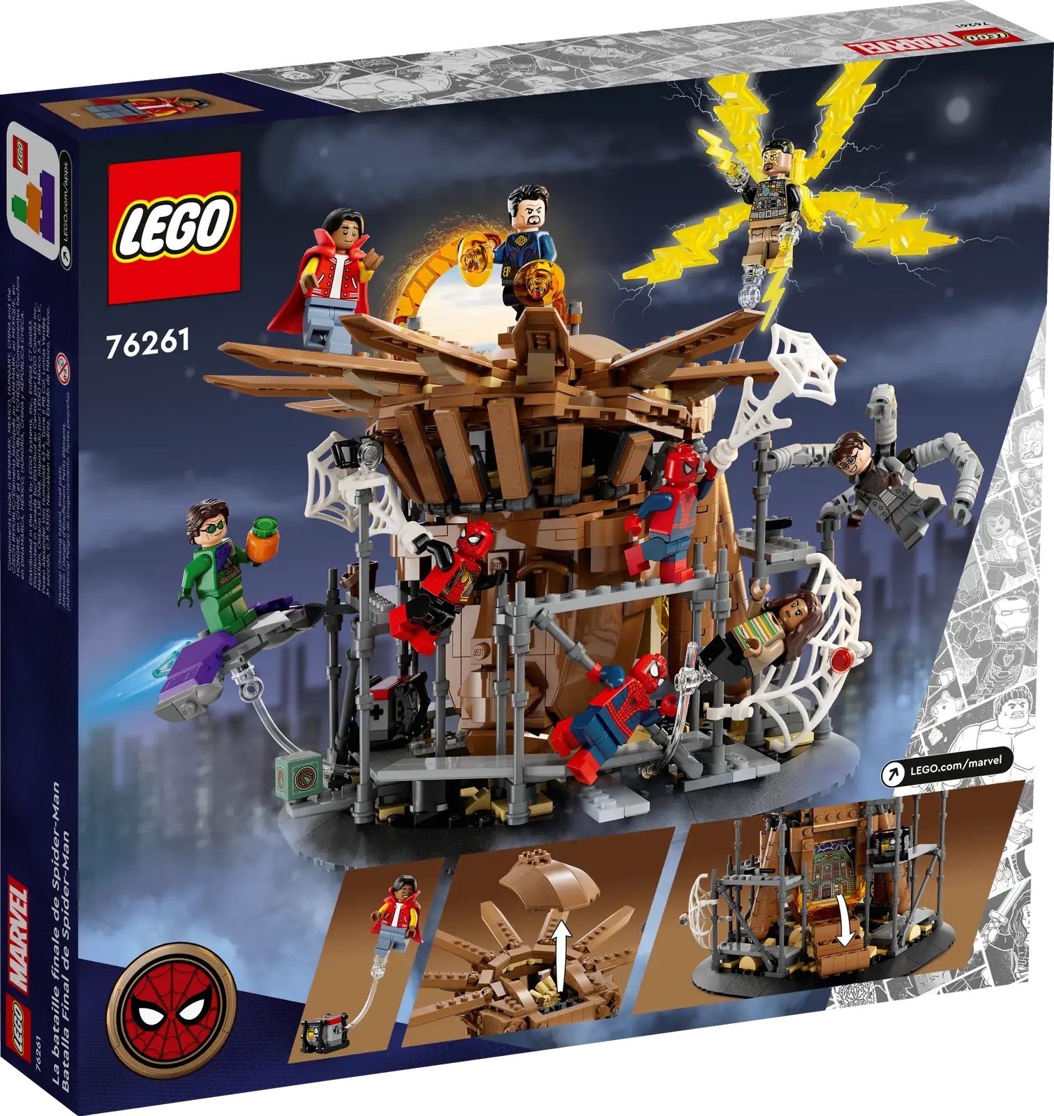 [飛米樂高積木專賣店] LEGO 76261 Super Heroes-蜘蛛人最後決戰