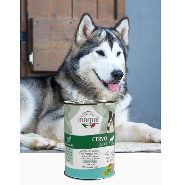 Marpet Equilibria 狗罐頭 單一蛋白系列．鹿肉配方400g