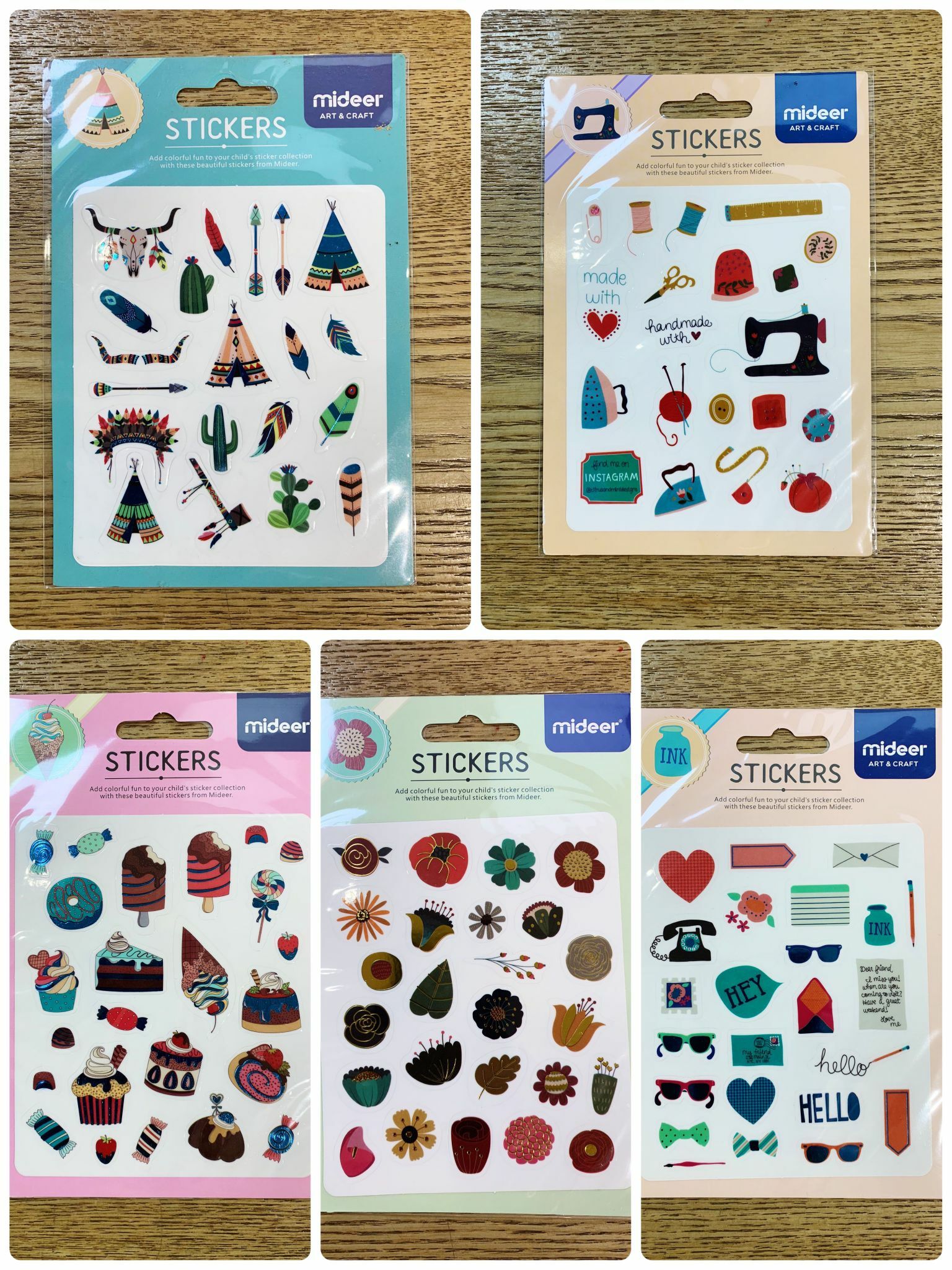 Mideer兒童紋身貼紙