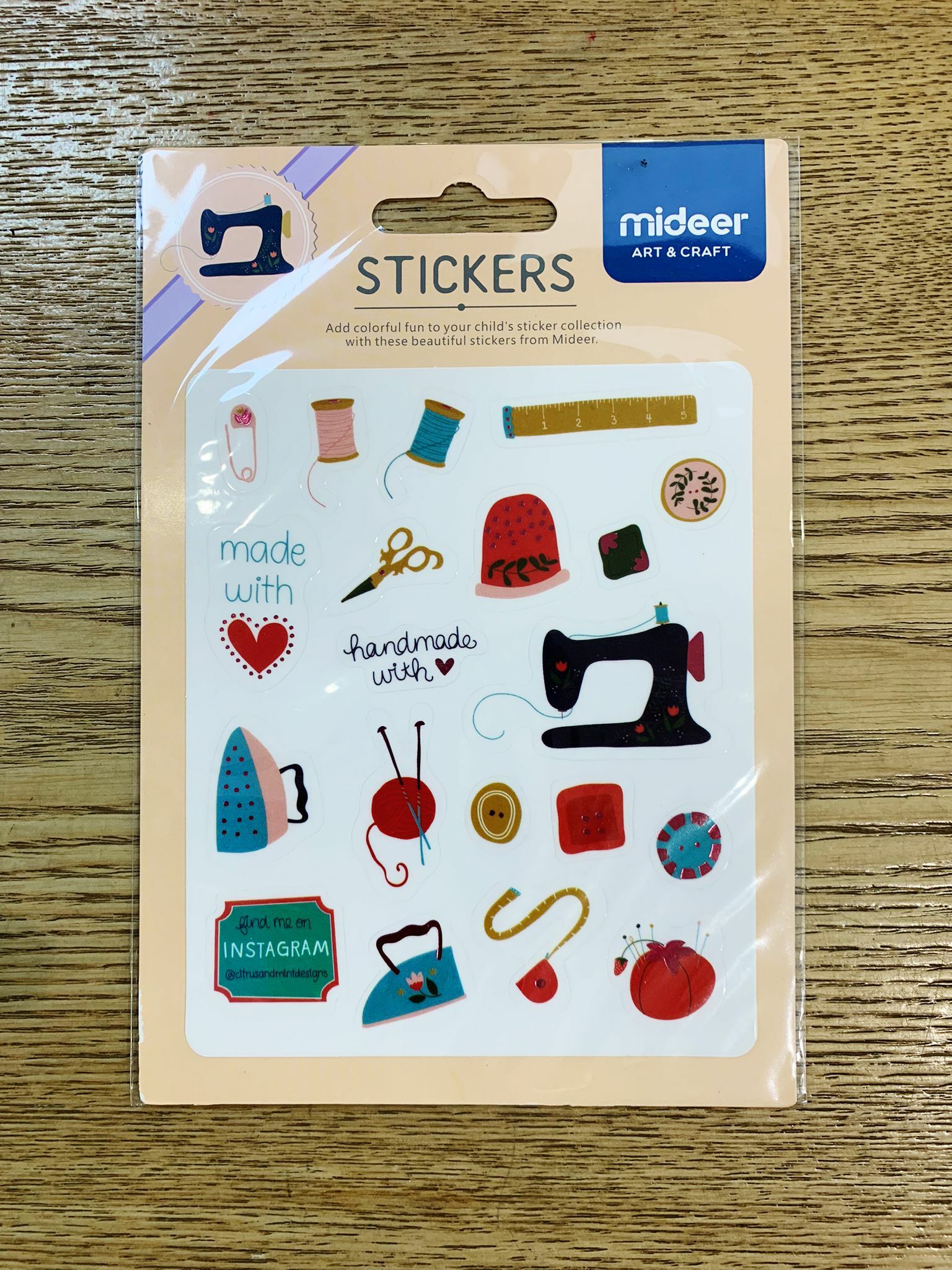 Mideer兒童紋身貼紙