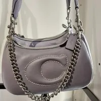 [S] COACH CJ608 C QLT TERI SB CHN WE,SV/MIST, 195031951732 (SCO392)