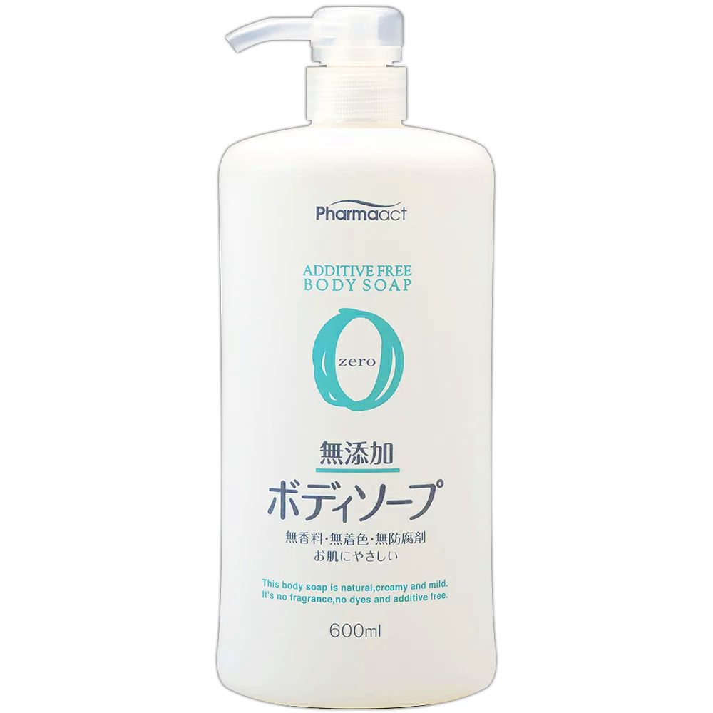 日本熊野Zero無添加沐浴乳600ml