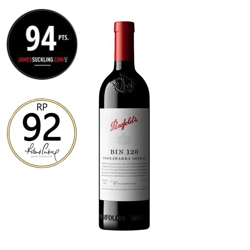 (JS94) 澳洲奔富紅酒 Bin 128 庫納瓦拉設拉子木塞 2020 750ml [9310297032402_2020]