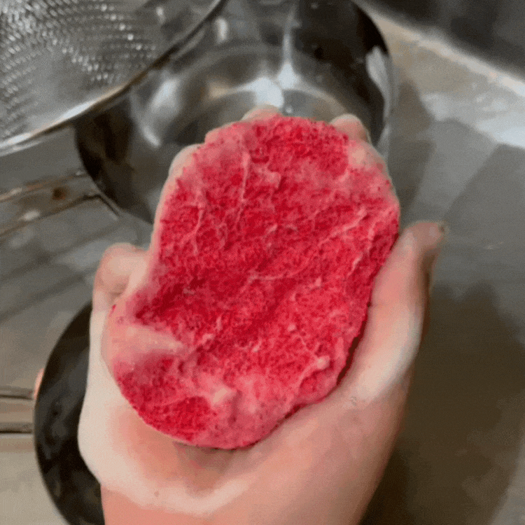 《la base有元葉子》日本製三層清潔海綿 (3色)