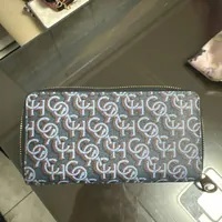 [S] COACH CF521 CM LONG ZIP AROUND WALLET,IM/NAVY, 195031868948 (SCO299)