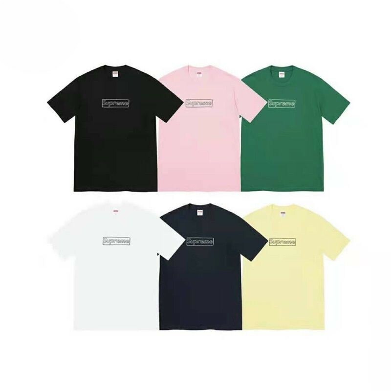 預購SUPREME × KAWS 聯名 BOGO BOX LOGO休閒T恤 短袖（預購