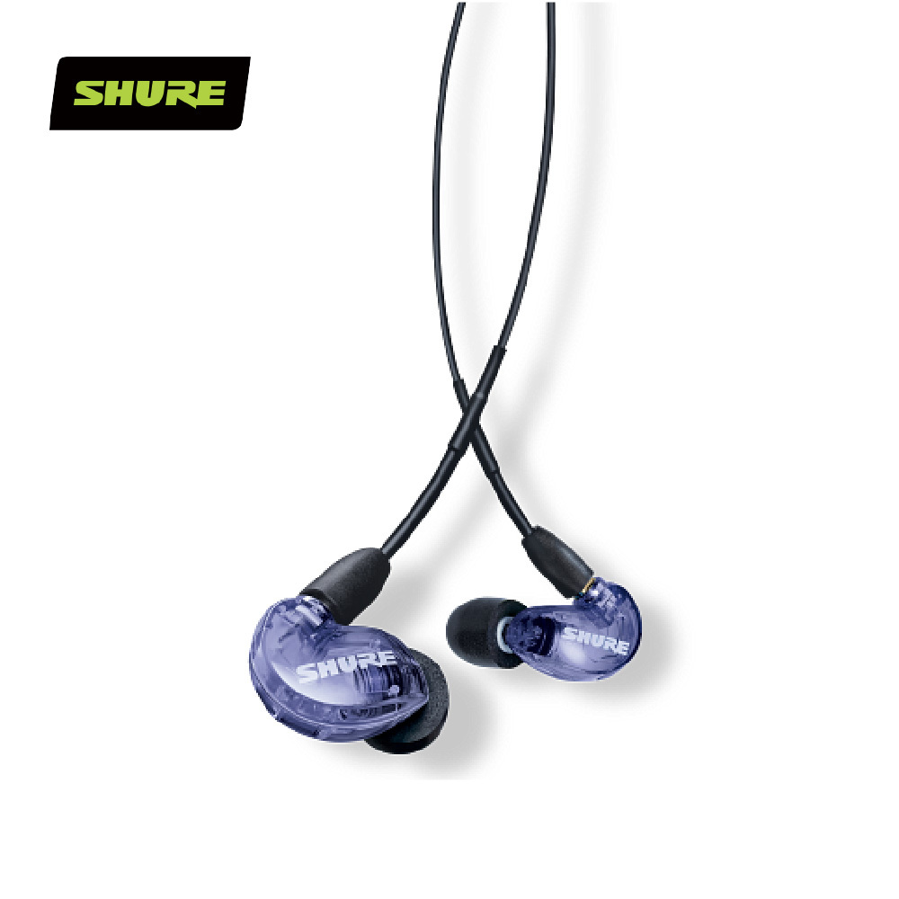 Shure SHURE SE215 CL-A SPE-A 兩款 耳道式 入耳式 監聽 監聽耳機 In ear monitor IEM 低音加強 隔絕噪音 透明 藍色 第 4 張圖片｜三峽錄音 / 音響