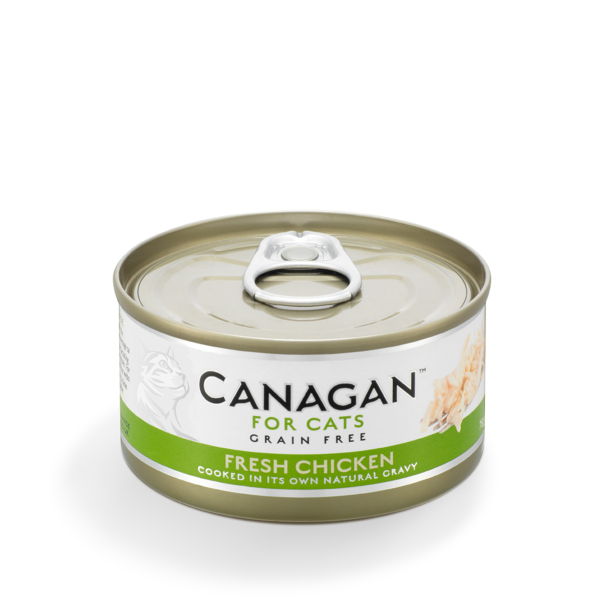 Canagan Grain Free Cat Wet Food - Fresh Chicken．75g【Original Box of 12 Cans】