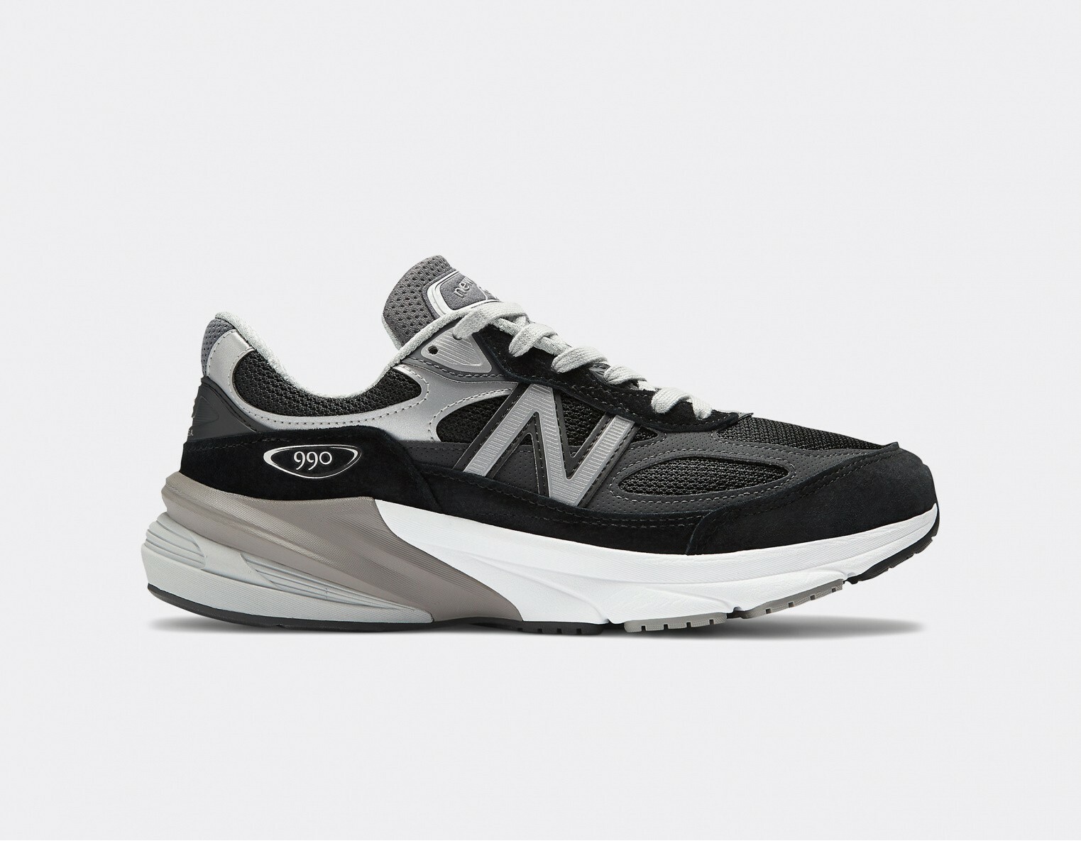 New Balance 990 MADE US 990v6 “ Black/Grey ” 復古風黑灰女款