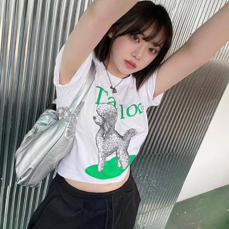 🇰🇷韓國 Groove Rhyme 23SS 狗狗 印花 短袖