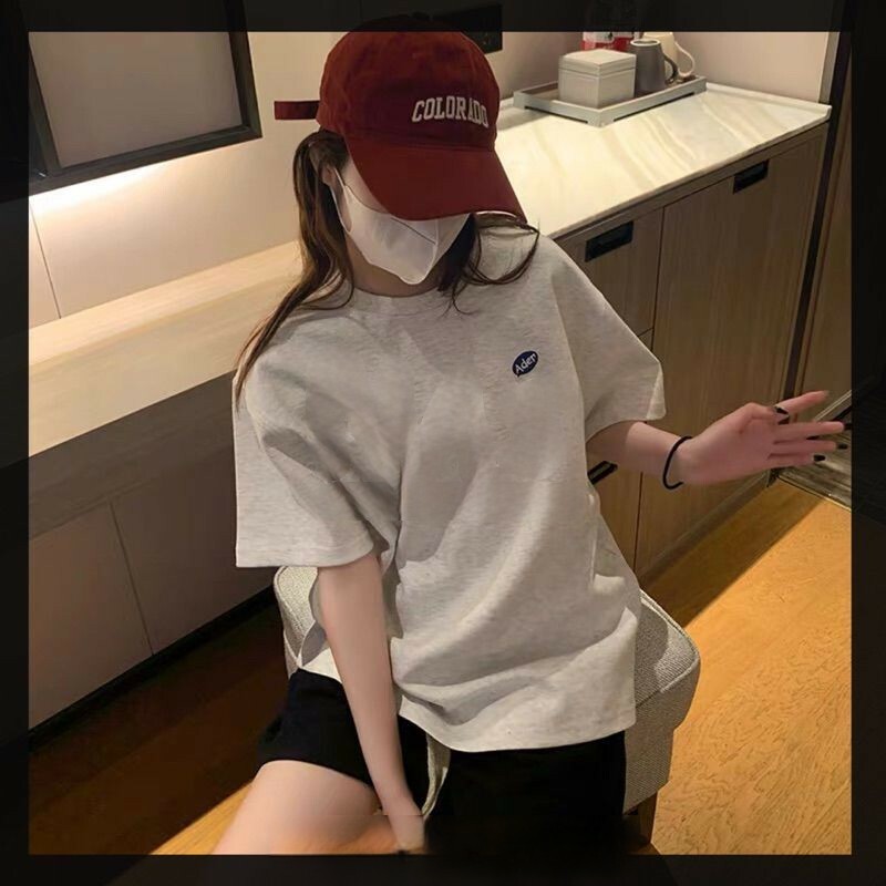 ADER ERROR 🇰🇷 2023 春夏刺繡卡通小人物 背後圖案 短袖 男女 情侶裝