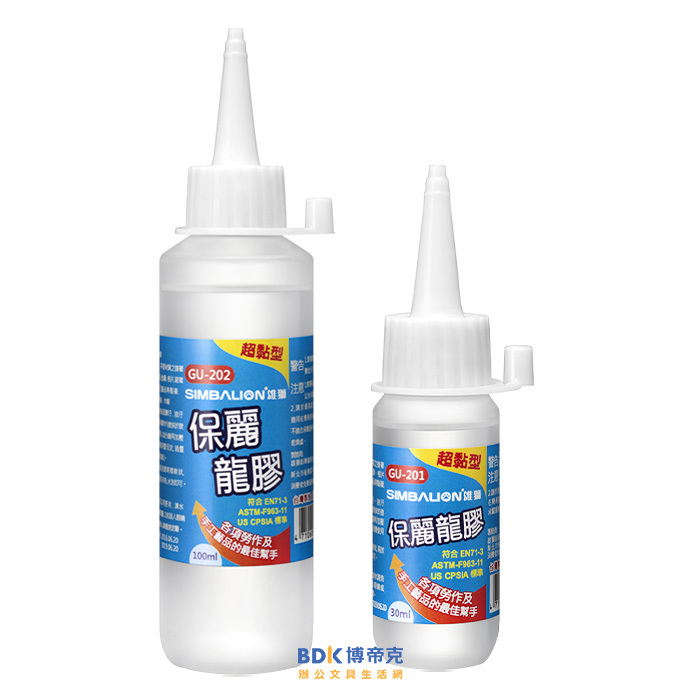 雄獅鉛筆 SIMBALION 超黏型保麗龍膠 系列