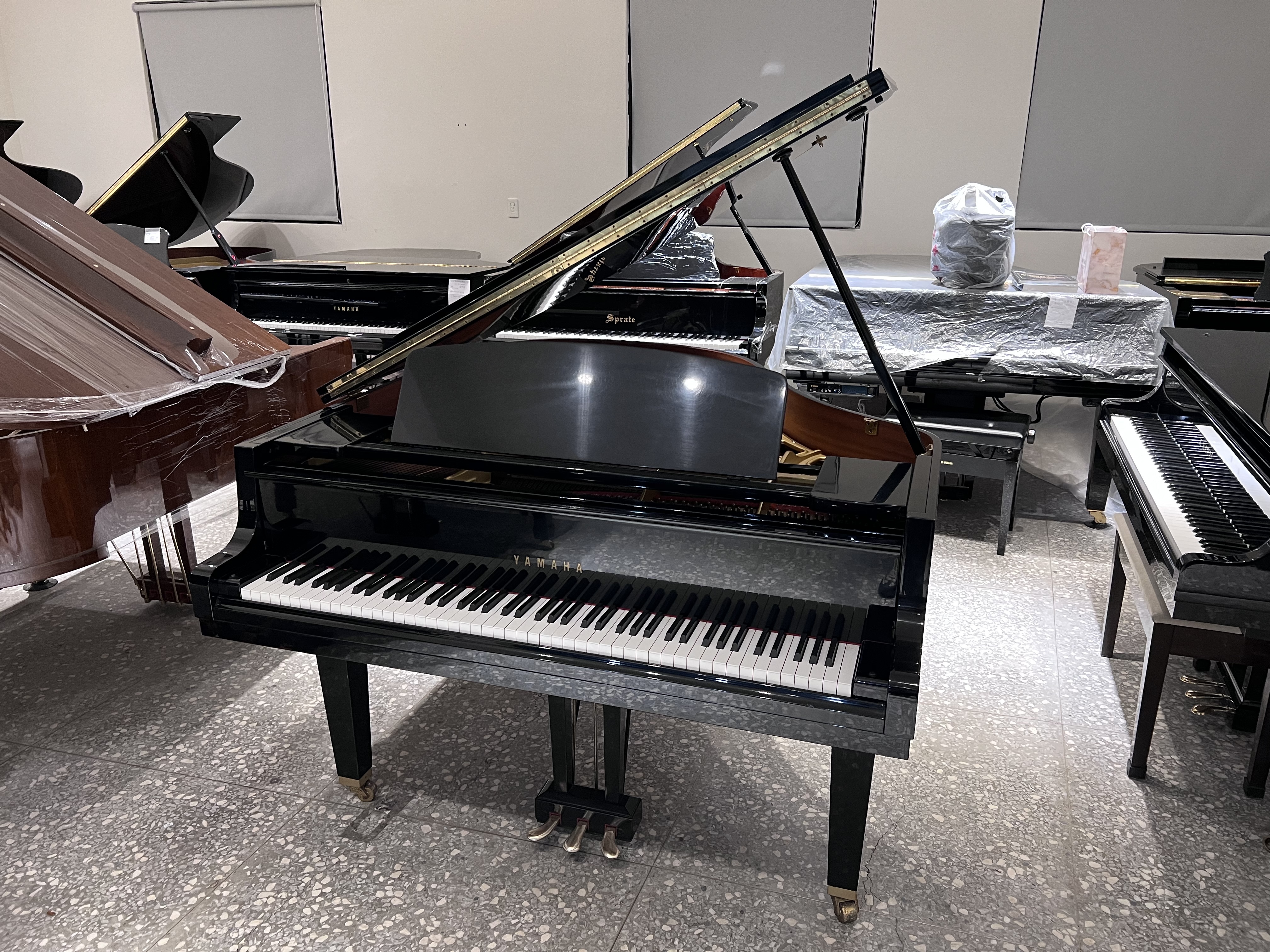 已售出《感謝邱老師訂購 》優選YAMAHA GH1 平台鋼琴 演奏鋼琴  中古鋼琴 二手鋼琴 漢麟樂器